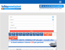 Tablet Screenshot of ischiaprenotazioni.it
